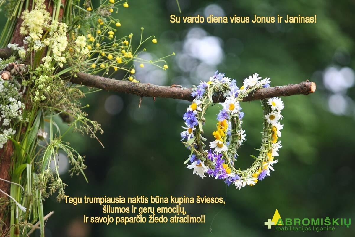 Sveikiname visus Joninių proga!